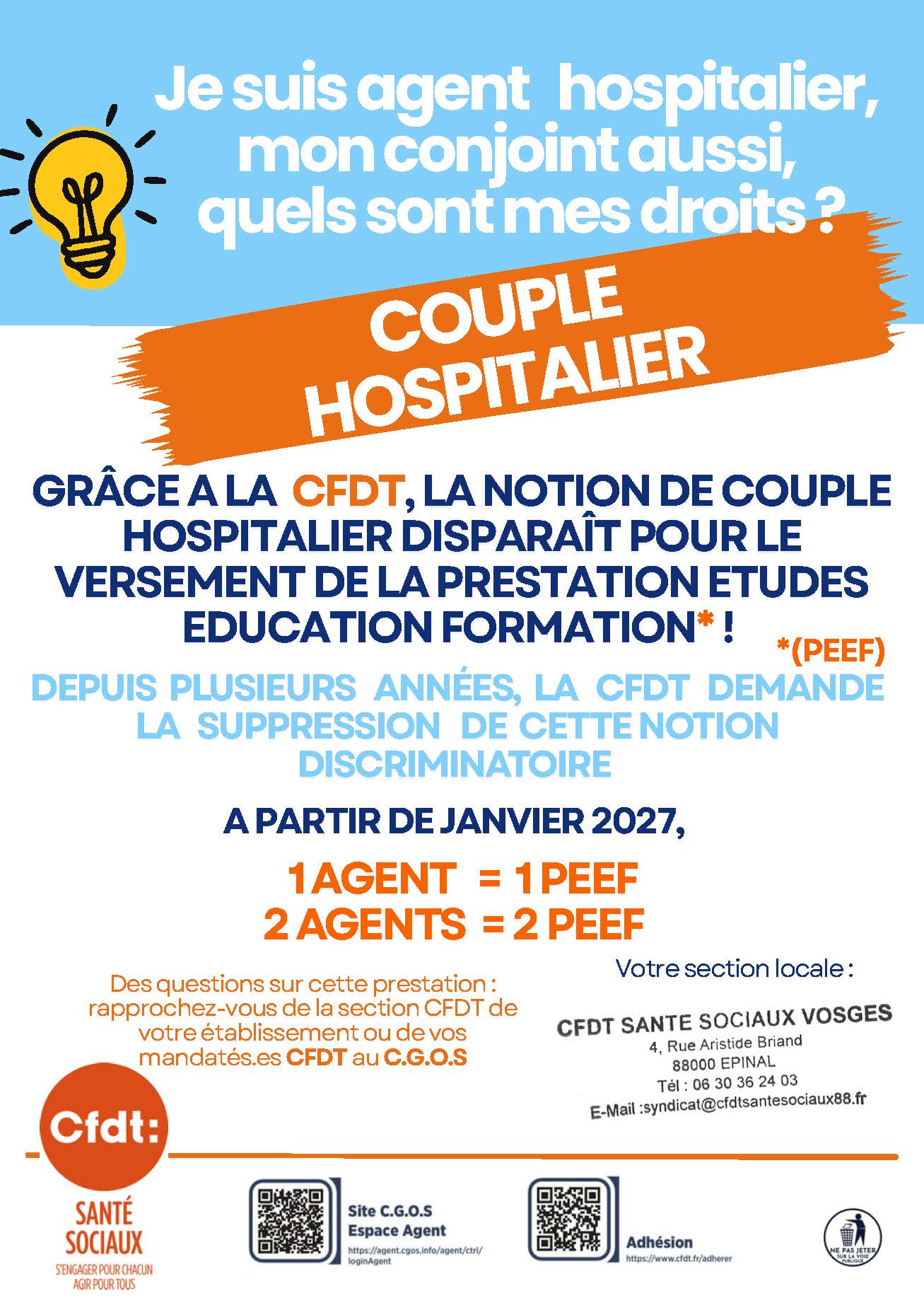 tract CGOS Prestation Etudes Education Formation